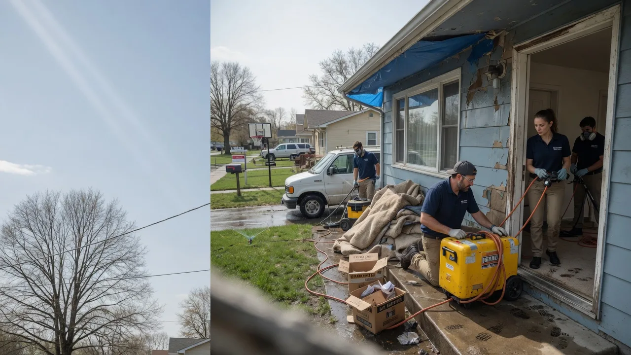 Basement Flood Cleanup in Osakis, MN near me